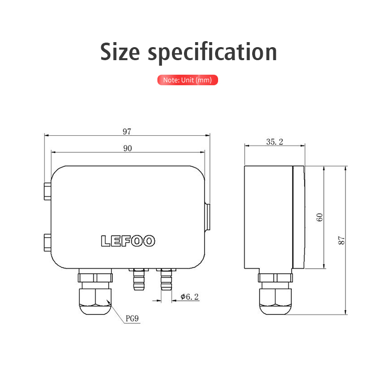 LFM108 Differential Pressure Transmitter